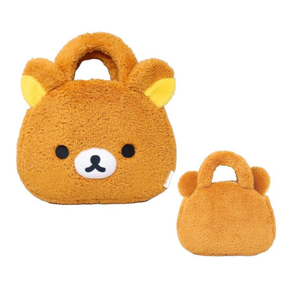 Rilakkuma轻松熊｜轻松熊系列毛绒手提包｜约W28×H29cm