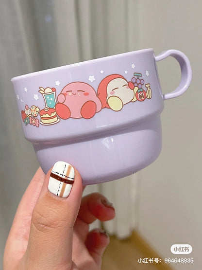 Kirby星之卡比｜三色叠杯套组/野餐杯/水杯｜约230ml