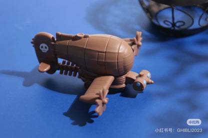 Tomica｜Takara Tomy Dream Tomica Full of Ghibli 04 Raputa Castle in The Sky Tiger Moss 多美卡 × 吉卜力宫崎骏《天空之城》虎蛾号玩具车模型/摆件｜约8 x 8 x 4cm