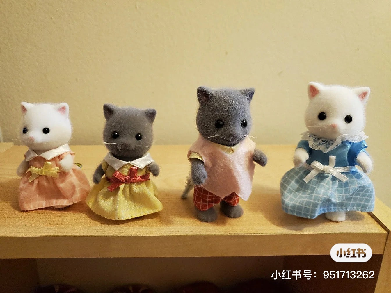 SylvanianFamilies森贝儿家族｜Persian Cat Family波斯猫家族系列套组/玩具/过家家5455