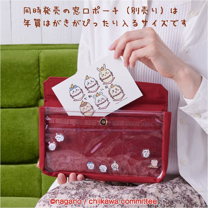 Chiikawa 吉伊卡哇｜镜饼限定贺年明信片｜3枚入