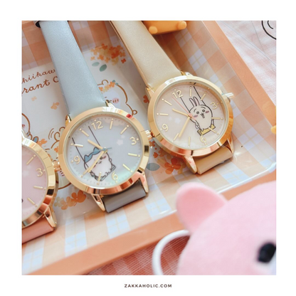 Chiikawa 吉伊卡哇｜角色可爱时针表｜约H218×W34×D8mm