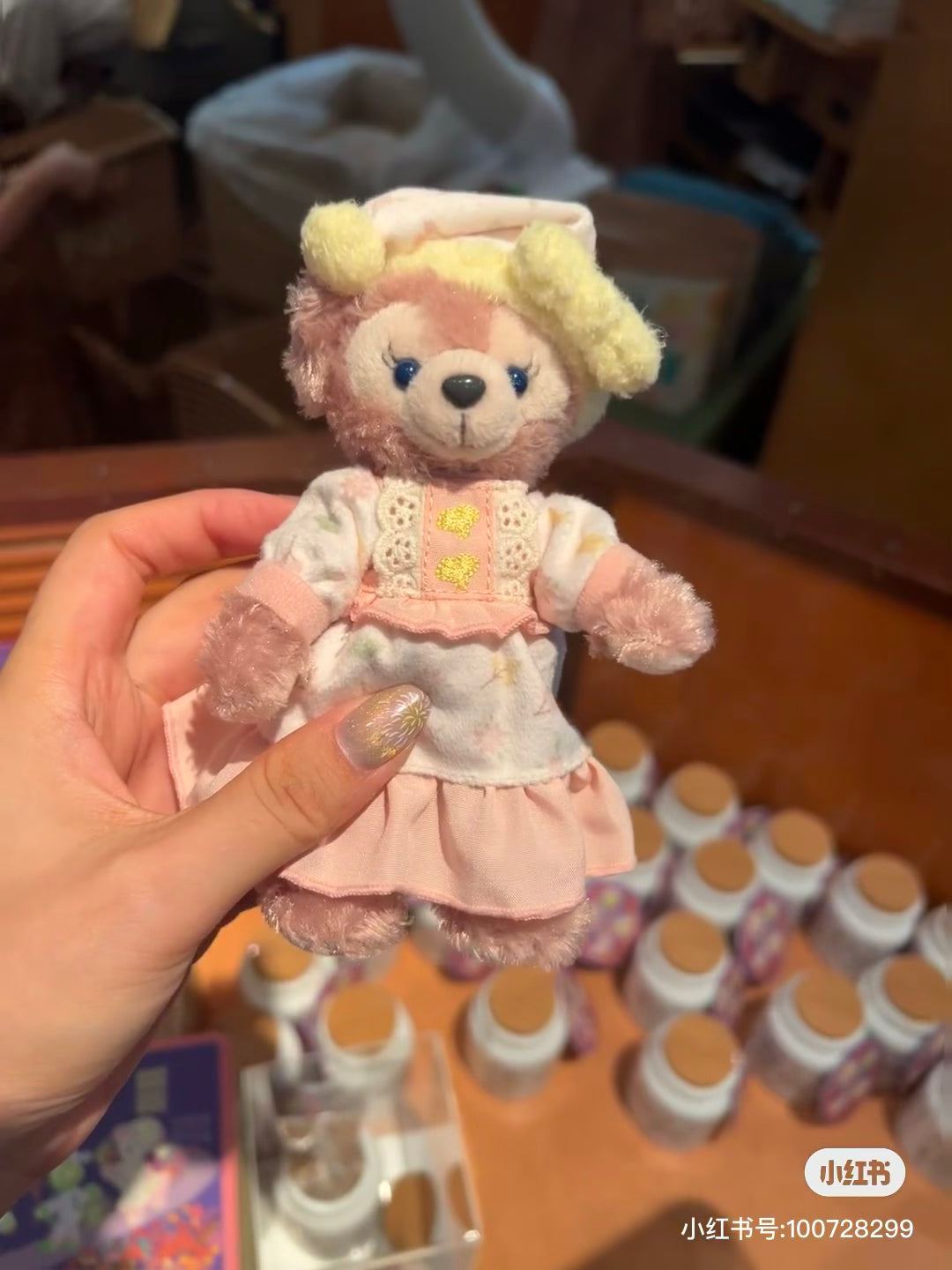 Disney迪士尼｜2024东迪秋日睡衣派对系列/Duffy和朋友们站姿毛绒徽章挂件/包挂