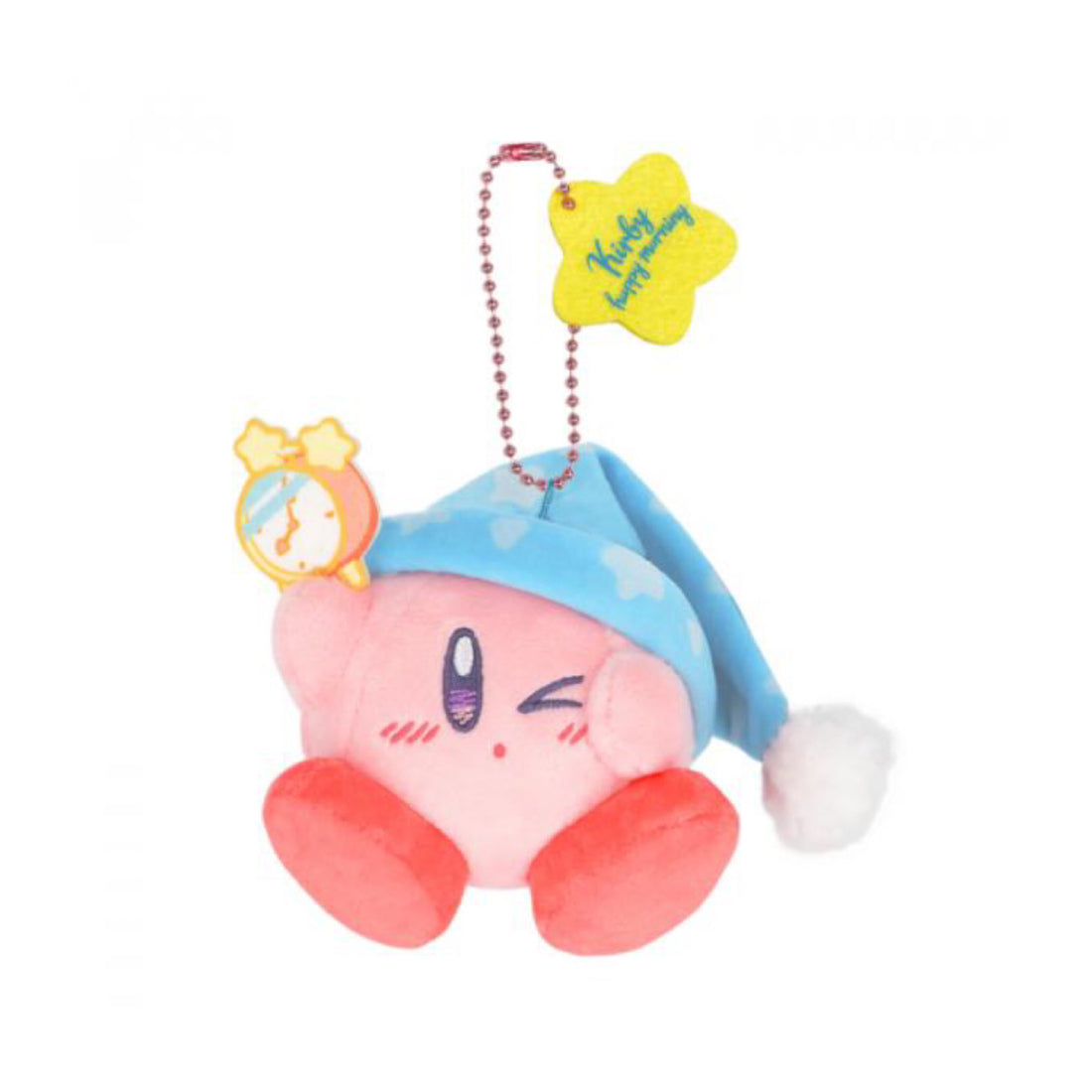 Kirby｜Happy Morning眨眼挂件/包挂｜约9×8.5×9cm