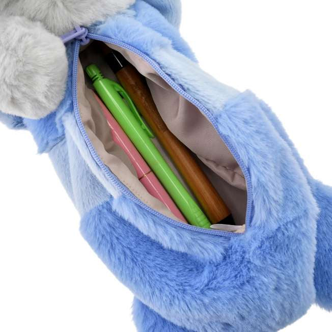 Disney迪士尼｜Fluffy Plush Pen Case - Zootopia / Nick Wilde疯狂动物城巨好摸/趴趴大容量笔袋/收纳袋｜約11×17×30cm
