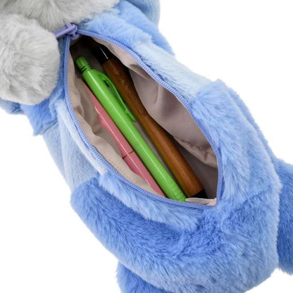 Disney迪士尼｜Fluffy Plush Pen Case - Zootopia / Nick Wilde疯狂动物城巨好摸/趴趴大容量笔袋/收纳袋｜約11×17×30cm