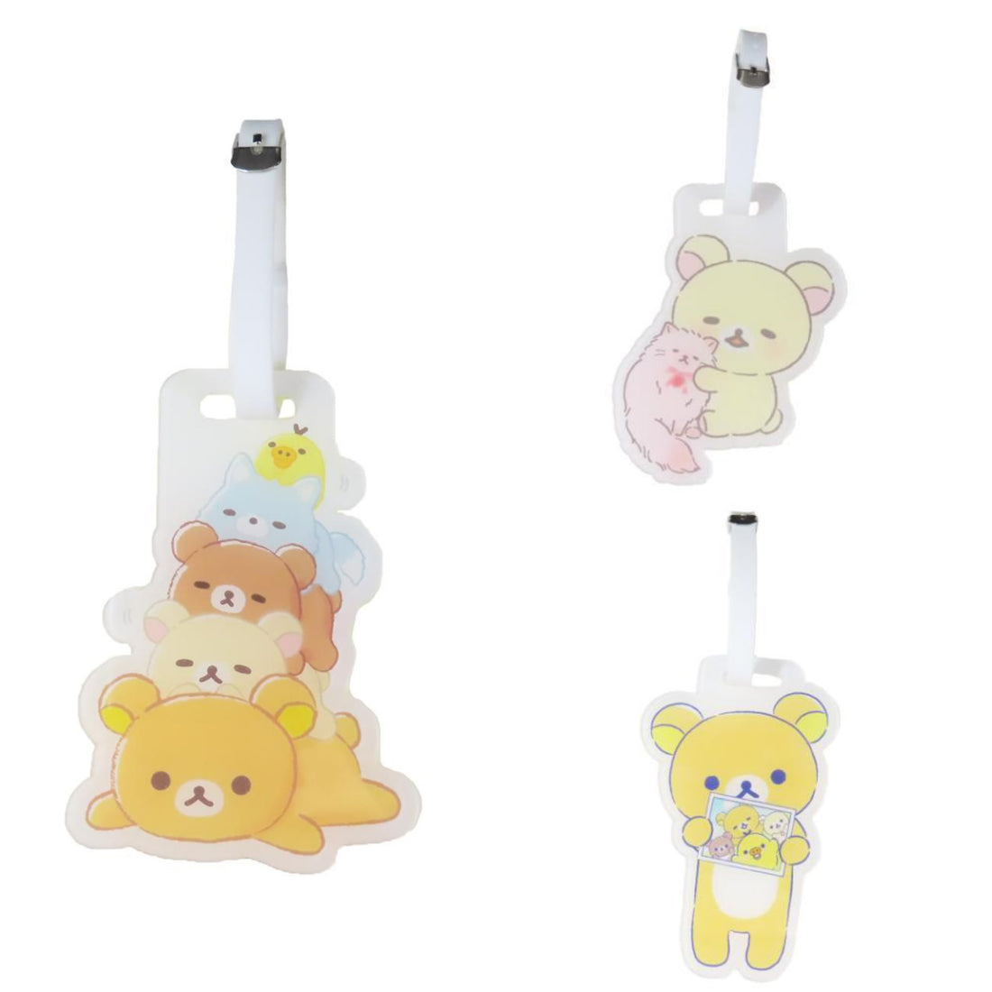 Rilakkuma轻松熊｜可爱防水行李牌/铭牌