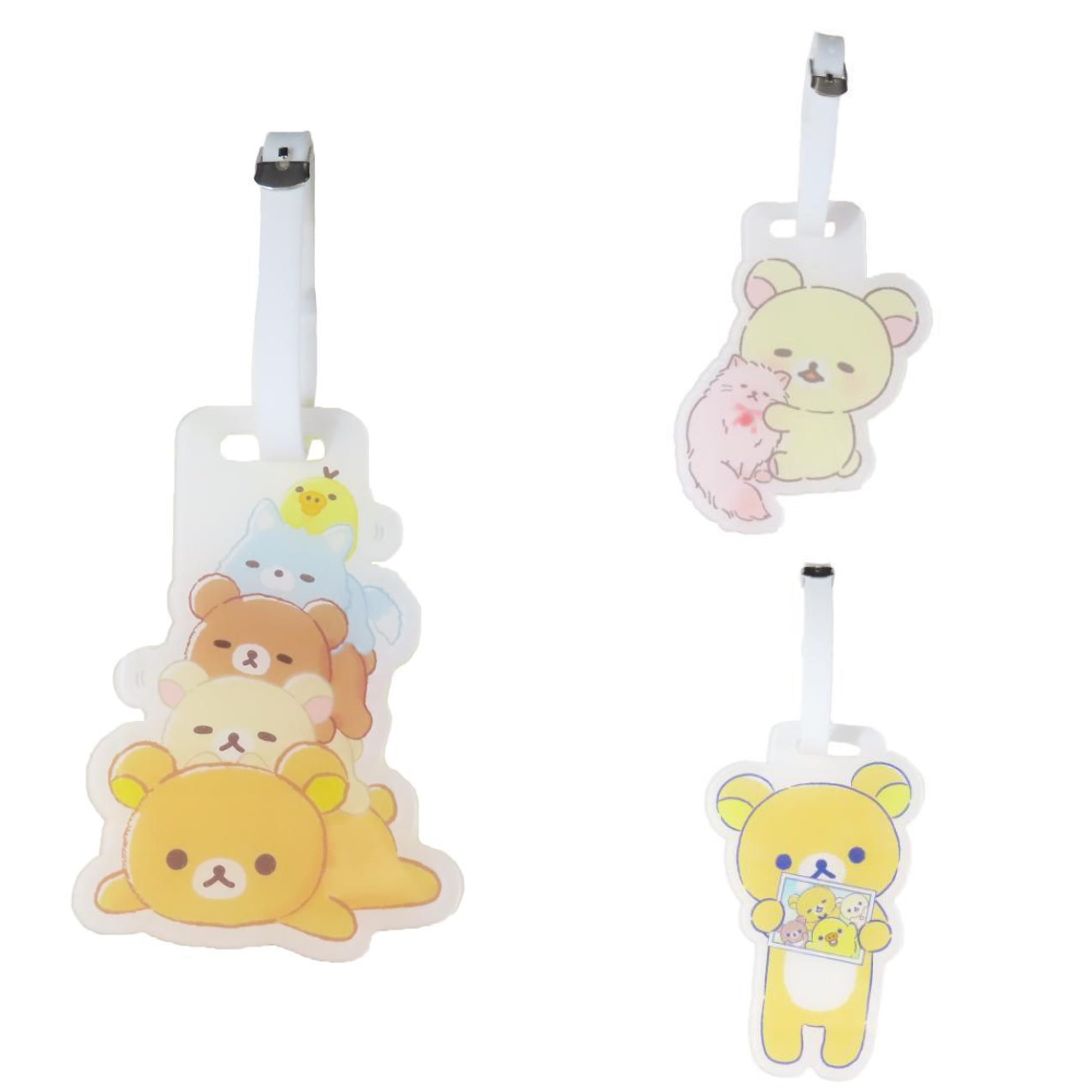 Rilakkuma轻松熊｜可爱防水行李牌/铭牌
