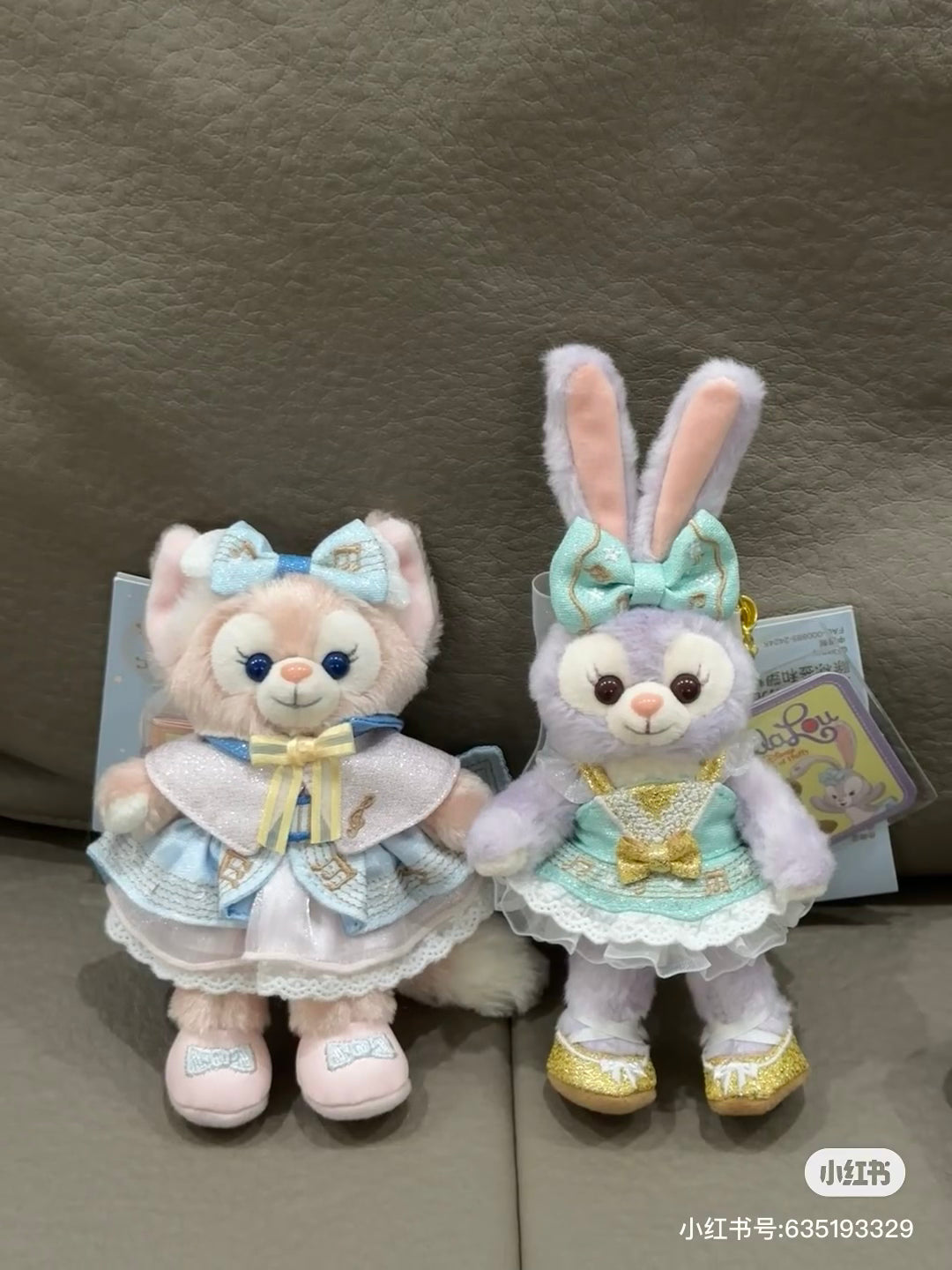 Disney SH｜Mascot Holder /Plush Keychain 星梦旋律音乐节系列毛绒玩偶挂件/包挂｜approx.