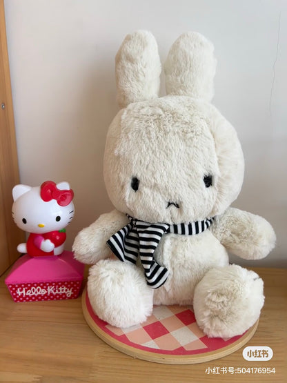 Miffy｜Sitting with Scarf Plush Dolls/Plush Toy｜33 cm - 13&quot;