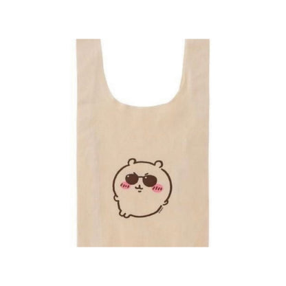 Chiikawa 吉伊卡哇｜旅行观光系列墨镜小吉帆布购物袋｜約H530×W315×D80mm