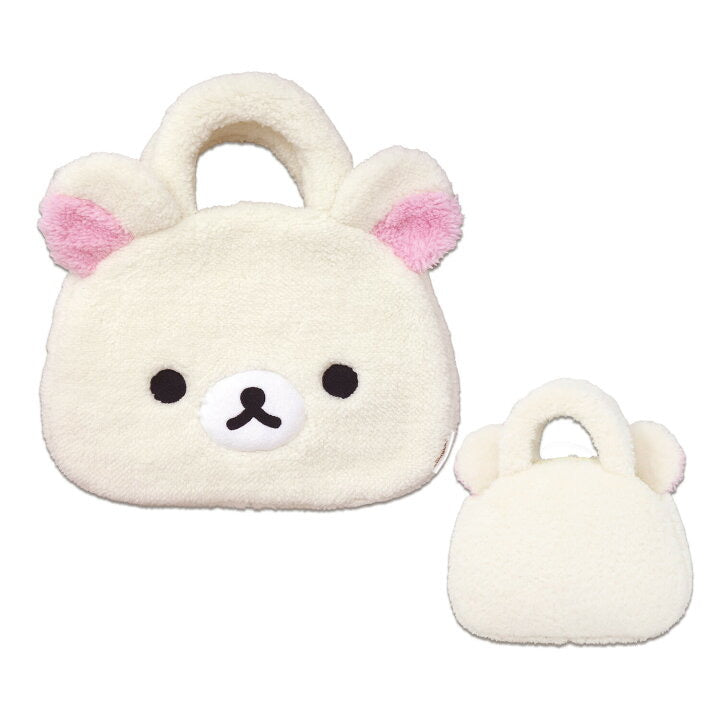 Rilakkuma轻松熊｜轻松熊系列毛绒手提包｜约W28×H29cm