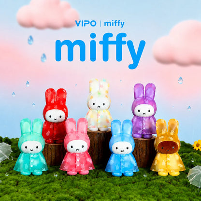Miffy｜VIPO Rainy Days Raincoat Keychain Blind Box