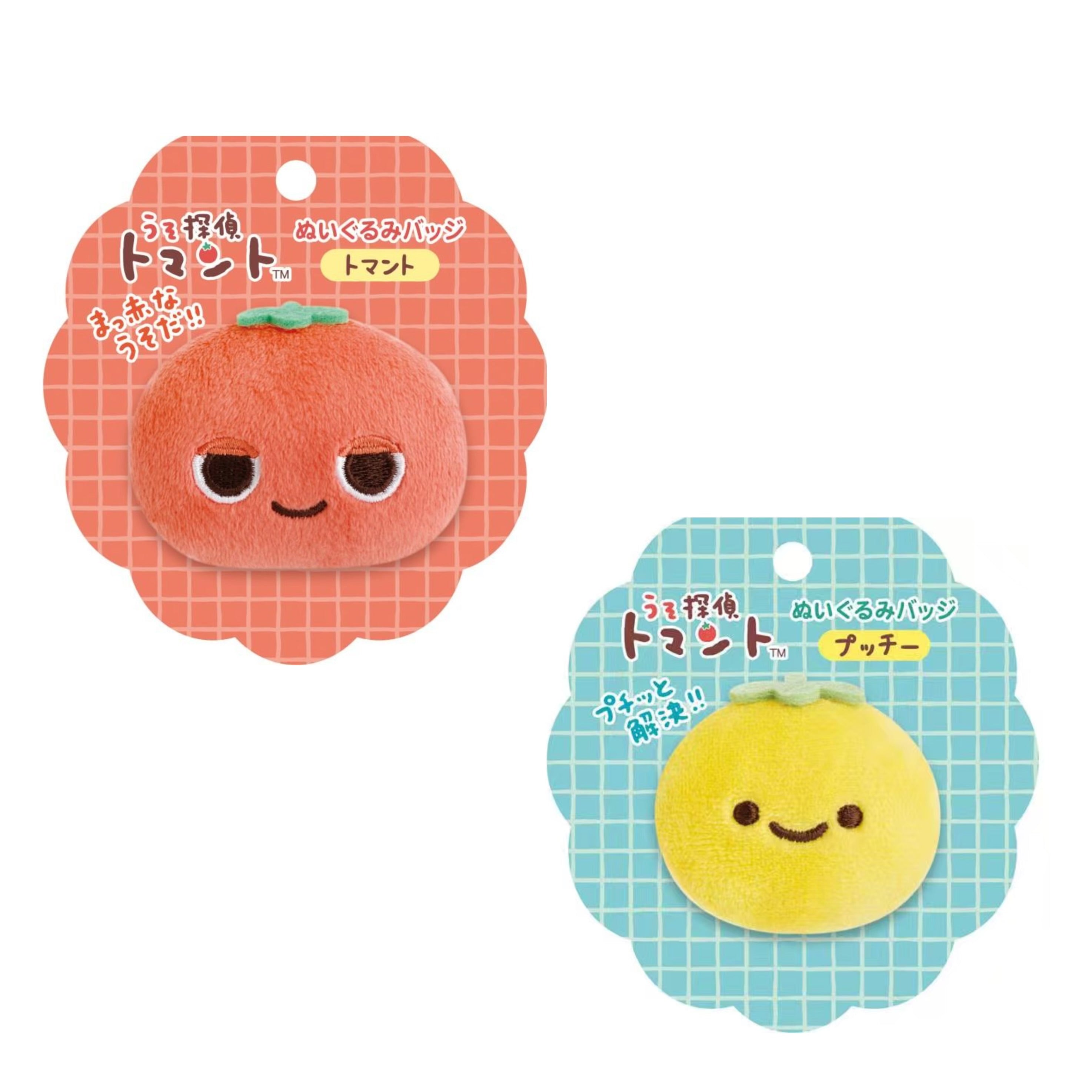 SANX｜Uso Tantei Tomanto Freshly  Plush Badge｜50 x 70 x 30 mm approx.