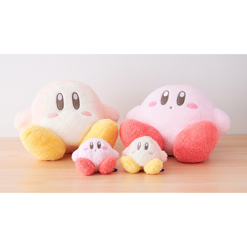 Kirby｜cafe厨房限定夜光浅色卡比瓦豆公仔/玩偶/图中大只款｜H220×W300×D260mm