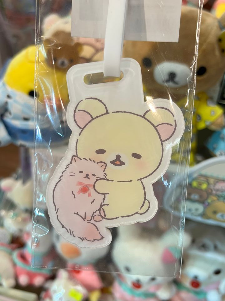 Rilakkuma轻松熊｜可爱防水行李牌/铭牌