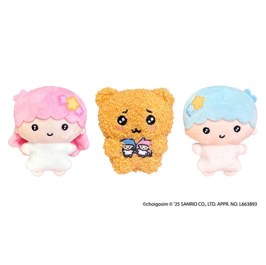 Sanrio｜Chegosim Characters Collaboration Pair Mascot Holder /Plush Keychain｜H105mm approx.