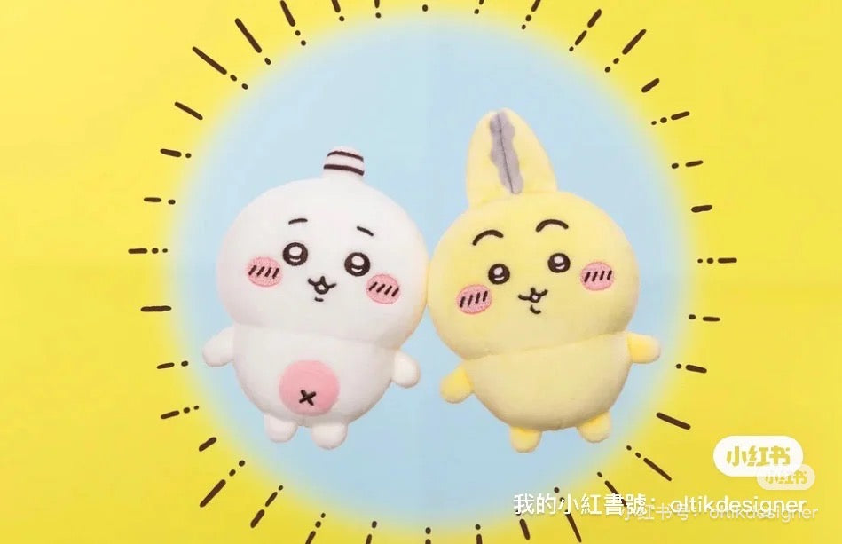 Chiikawa 吉伊卡哇｜Parallel World Petit Mini Mascot平行世界系列可爱角色毛绒玩偶挂件/包挂｜约H110×W80×D55mm