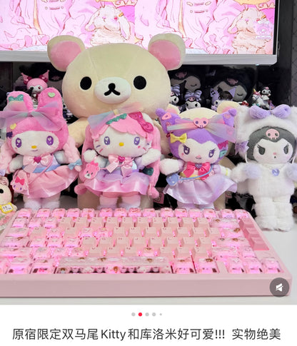 【limit 1】Sanrio｜HARAJUKU STORE &amp; CAFÉ OPENS ITS DCDRS! long legs Mascot Holder /Plush Keychain