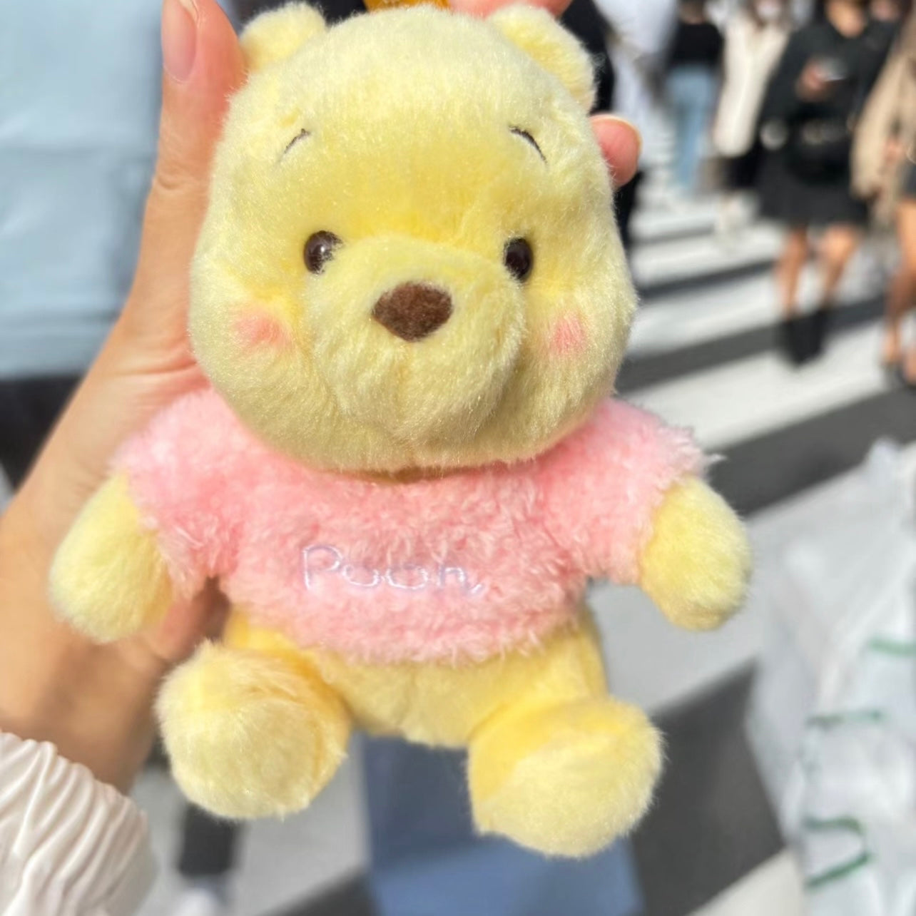 Disney｜东京新宿限定金标维尼/腮红噗噗挂件/微醺胖噗/圆溜溜眼睛/圆圆胖脸蛋