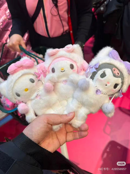 【limit 1】Sanrio｜HARAJUKU STORE &amp; CAFÉ OPENS ITS DCDRS! long legs Mascot Holder /Plush Keychain