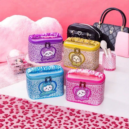 chiikawa｜Leopard Print Vanity Pouch｜H120×W170mm ×D100mm approx.