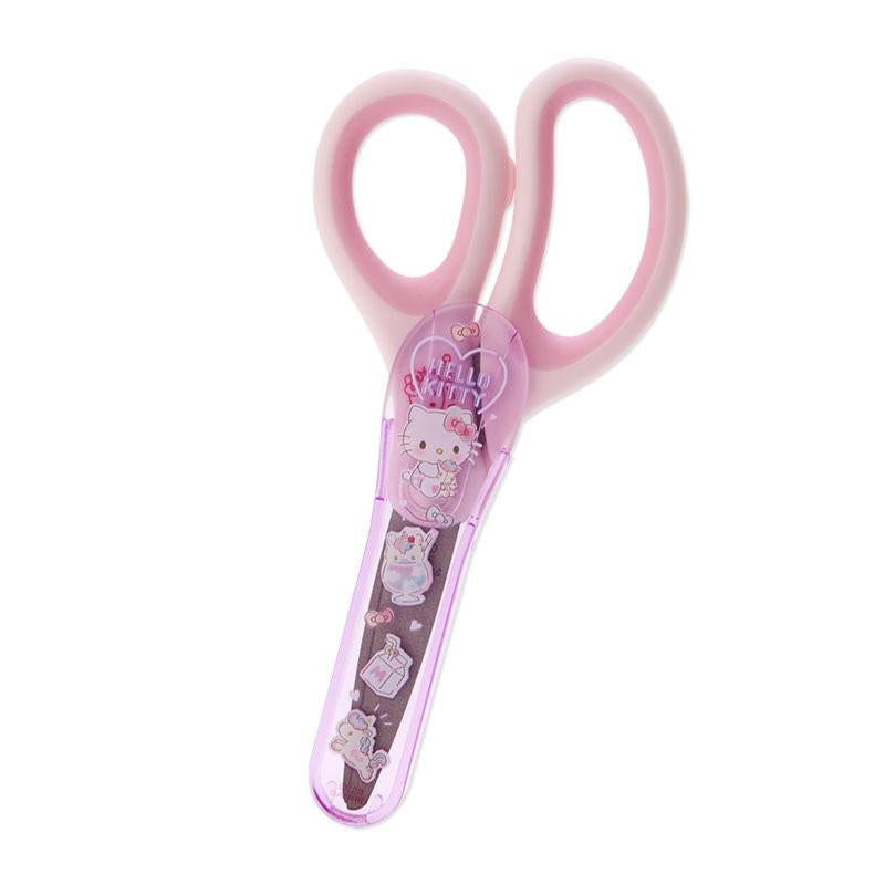 Sanrio｜限定卡通圆角安全手工剪刀｜約幅6.8×奥行1.2×高さ14.1cm