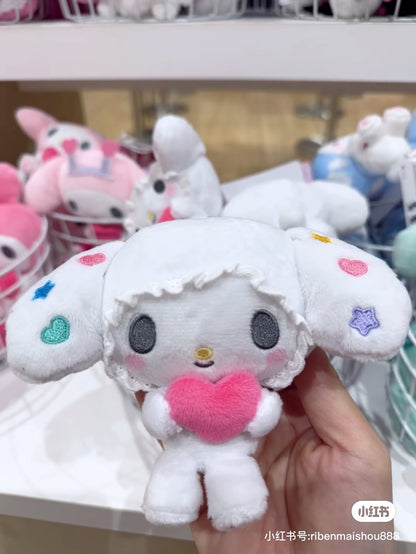 Sanrio｜My Melody 50th Anniversary Mascot Holder /Plush Keychain｜10×6.5×15cm approx.