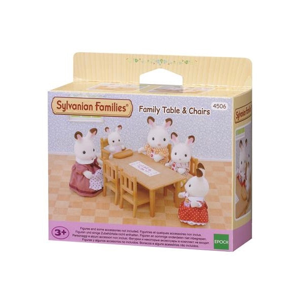 SylvanianFamilies｜Family Table &amp; Chairs-4506