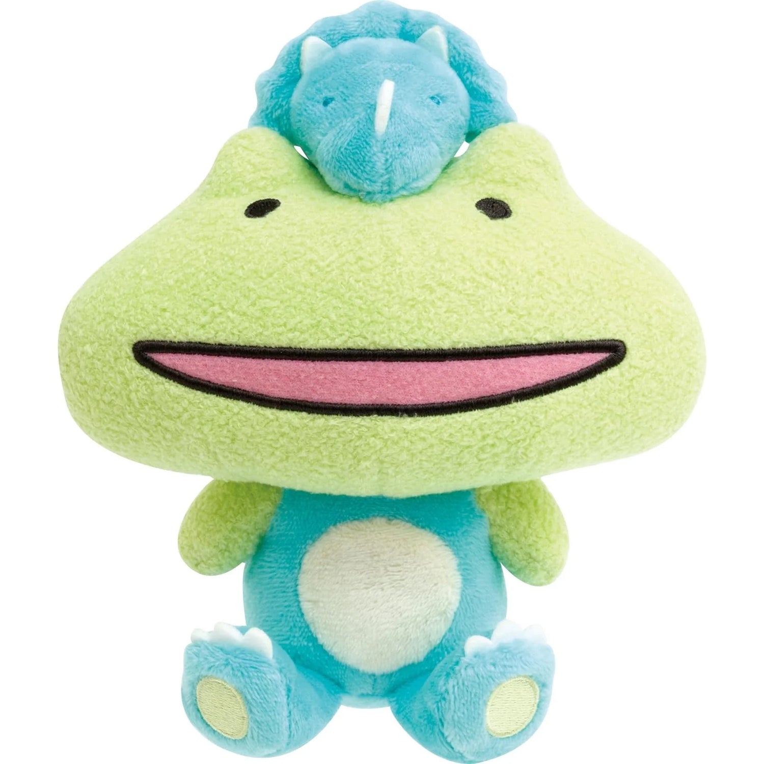 San-X ｜Chiquip Dancers Plush Toy Skip Frog Sensei｜約H160 x W140 x D90mm