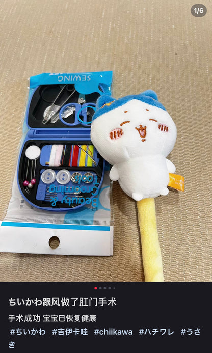 Chiikawa 吉伊卡哇｜金木犀桂花系列限定公仔笔/可改造成小公仔/笔身变身小围巾｜0.7mm