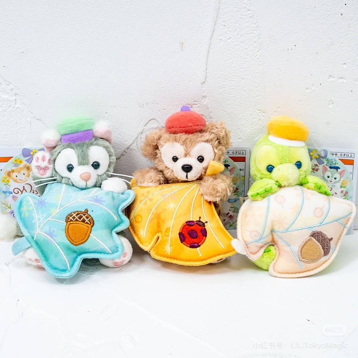 Disney｜Duffy &amp; Friends&quot;Wishing Wings&quot; Collection sitting Mascot Holder /Plush Keychain