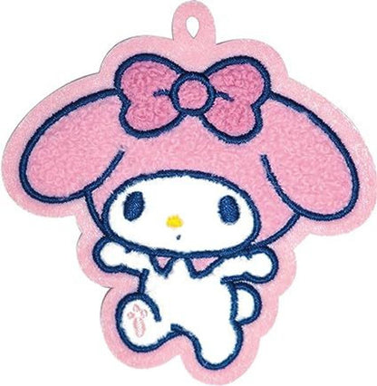 Sanrio｜刺绣毛绒玩偶公仔挂件/背后有夹子/可挂可夹｜约8 x 7 x 1cm