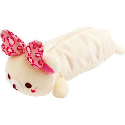 Rilakkuma｜Lots of Korilakkuma Leopard Plush Pen Pouch｜85×100×240mm approx.
