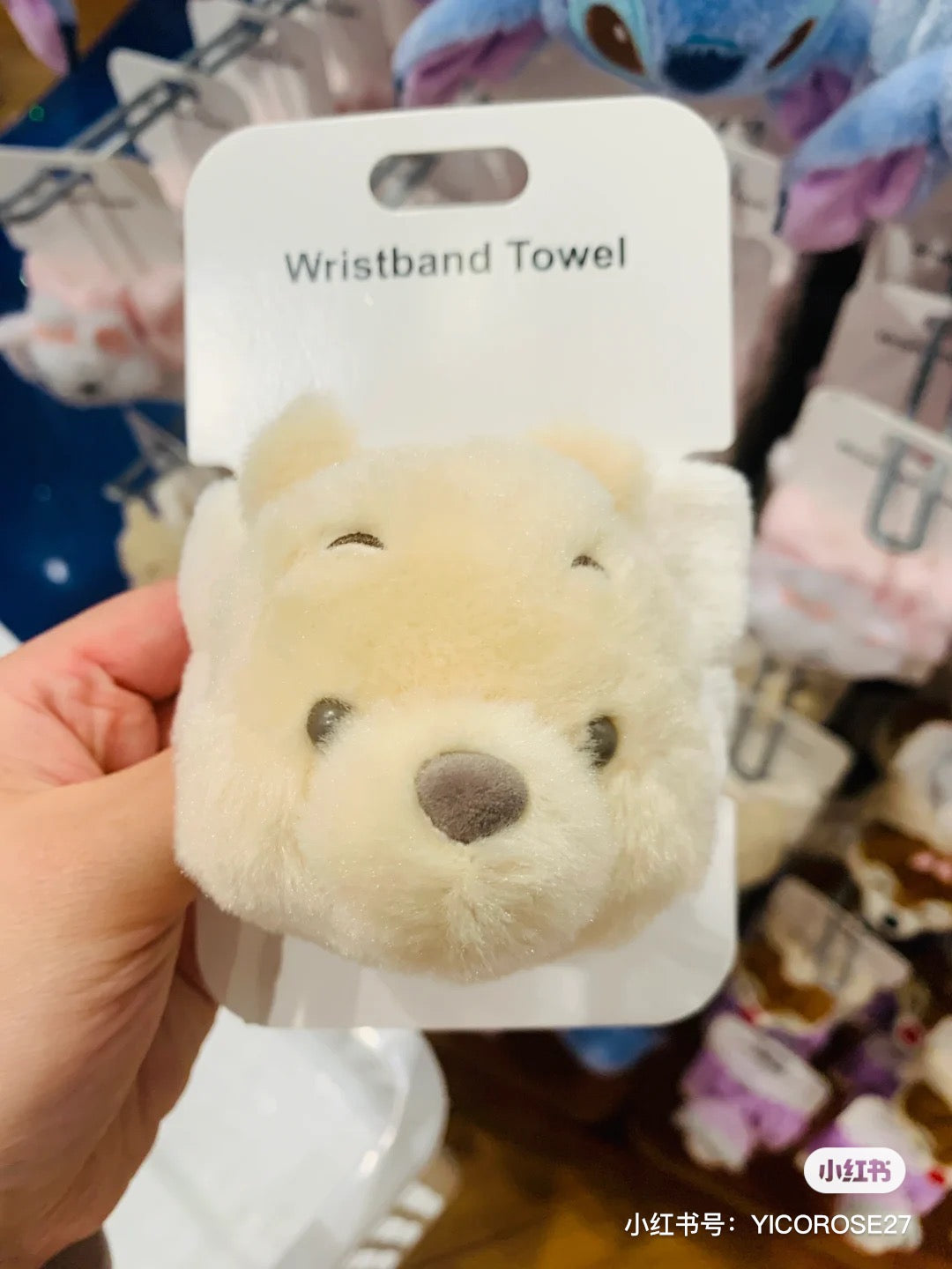 Disney迪士尼｜超萌大脸玩偶腕带｜約 縦8.5×横9.5×厚み6(cm)