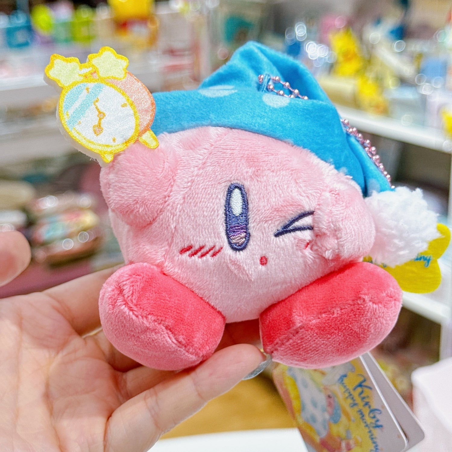 Kirby｜Happy Morning眨眼挂件/包挂｜约9×8.5×9cm