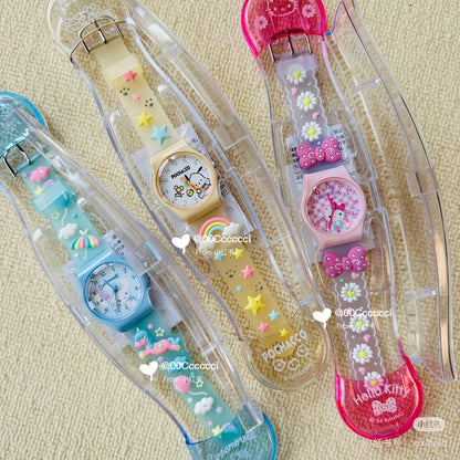 Sanrio｜ Rubber Watch｜3.3×1×4cm approx.