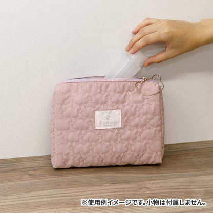 Rilakkuma轻松熊｜晚安睡梦系列大容量化妆包/镂空熊头拉链｜约150×210×40mm