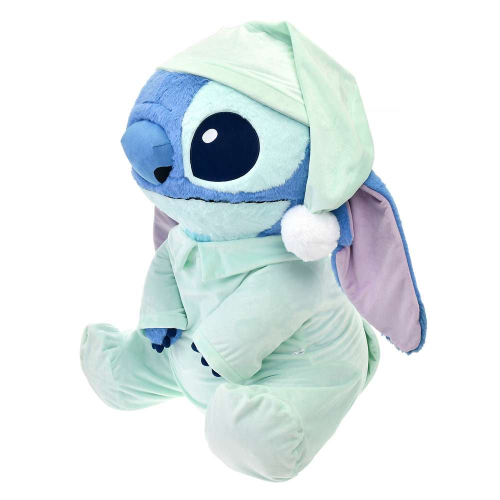 Disney｜睡衣史迪仔限定超大巨型史迪奇/抱起来巨舒服/送女友最佳礼物｜高さ約75×幅60×奥行き57(cm)