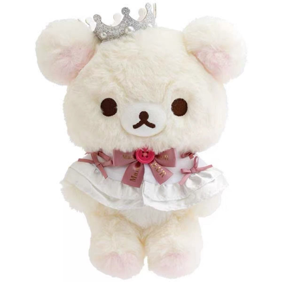 Rilakkuma｜MDF Maison de FLEUR Korilakkuma Fluffy Plush Dolls/Plush Toy｜210 x 165 x 90 mm approx.