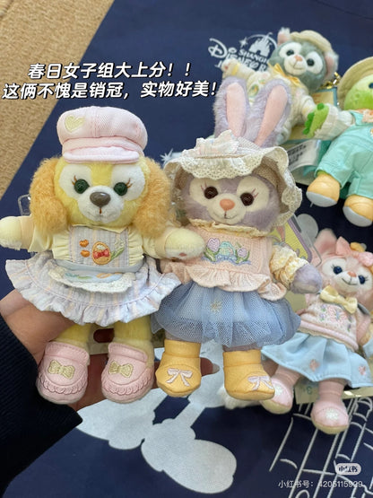 Disney SH｜2025 Spring Collection Duffy and friends Plush Dolls keychain/ Mascot holder