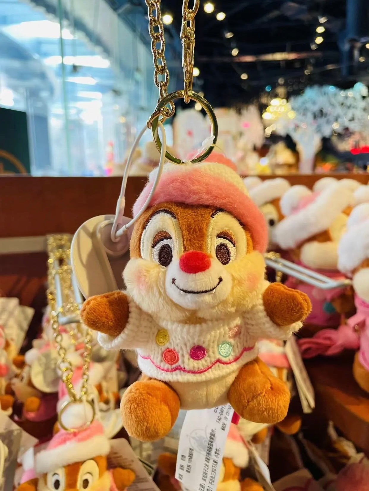 Disney HK｜冬日奇奇蒂蒂系列挂件
