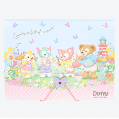 Disney迪士尼｜2024东迪春日复活节限定多卡位文件夹/图案内页/图案书签｜約纵24×奥行3×横さ32cm