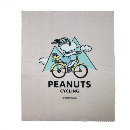 Snoopy｜2024春日骑行者限定眼镜盒+眼镜布｜约幅15.5×奥行6.5×高さ2cm