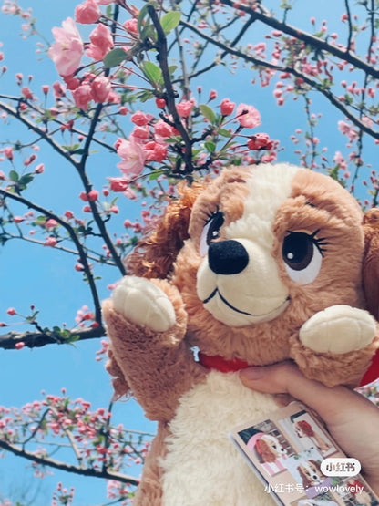 Disney迪士尼｜东迪Soft Plush Doll Lady超柔软淑女大小姐狗狗公仔/玩偶｜约H12×W14×D32cm