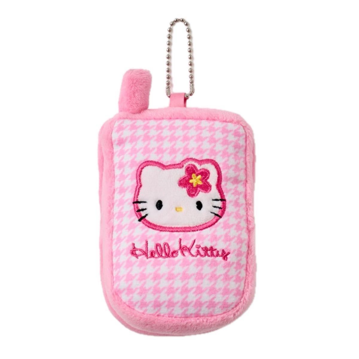 Sanrio｜avail Hello Kitty phone Mirror Mascot Holder /Plush Keychain