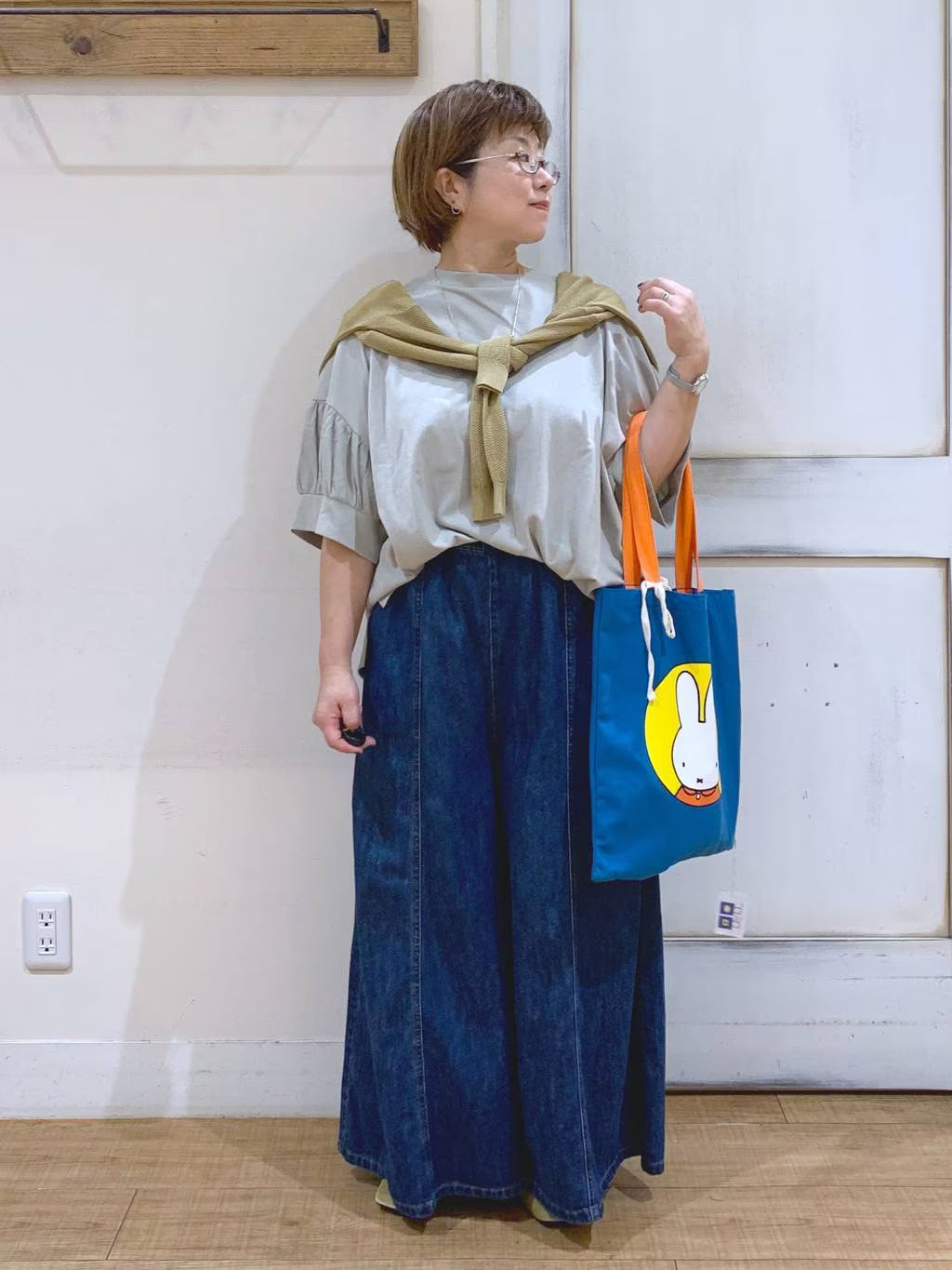 Miffy｜Tote bag｜约H36*W31*D53cm approx.