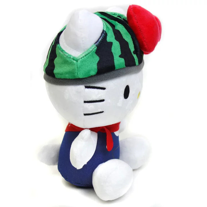Hello kitty凯蒂猫｜限定机车西瓜kitty玩偶/公仔｜約Ｈ230×Ｗ162×D140ｍｍ