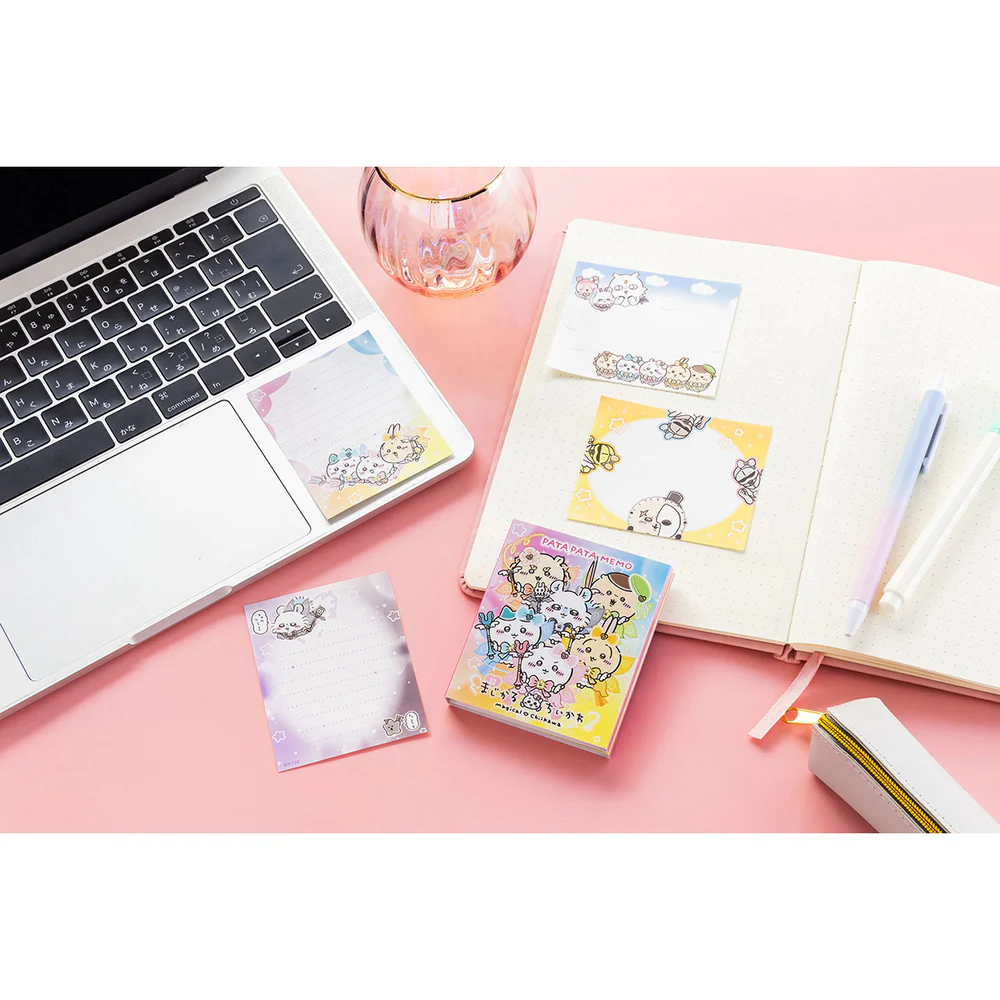 Chiikawa 吉伊卡哇|超魔法少女/小魔仙系列小便签本/N次贴|约 H80 x W65mm|80张