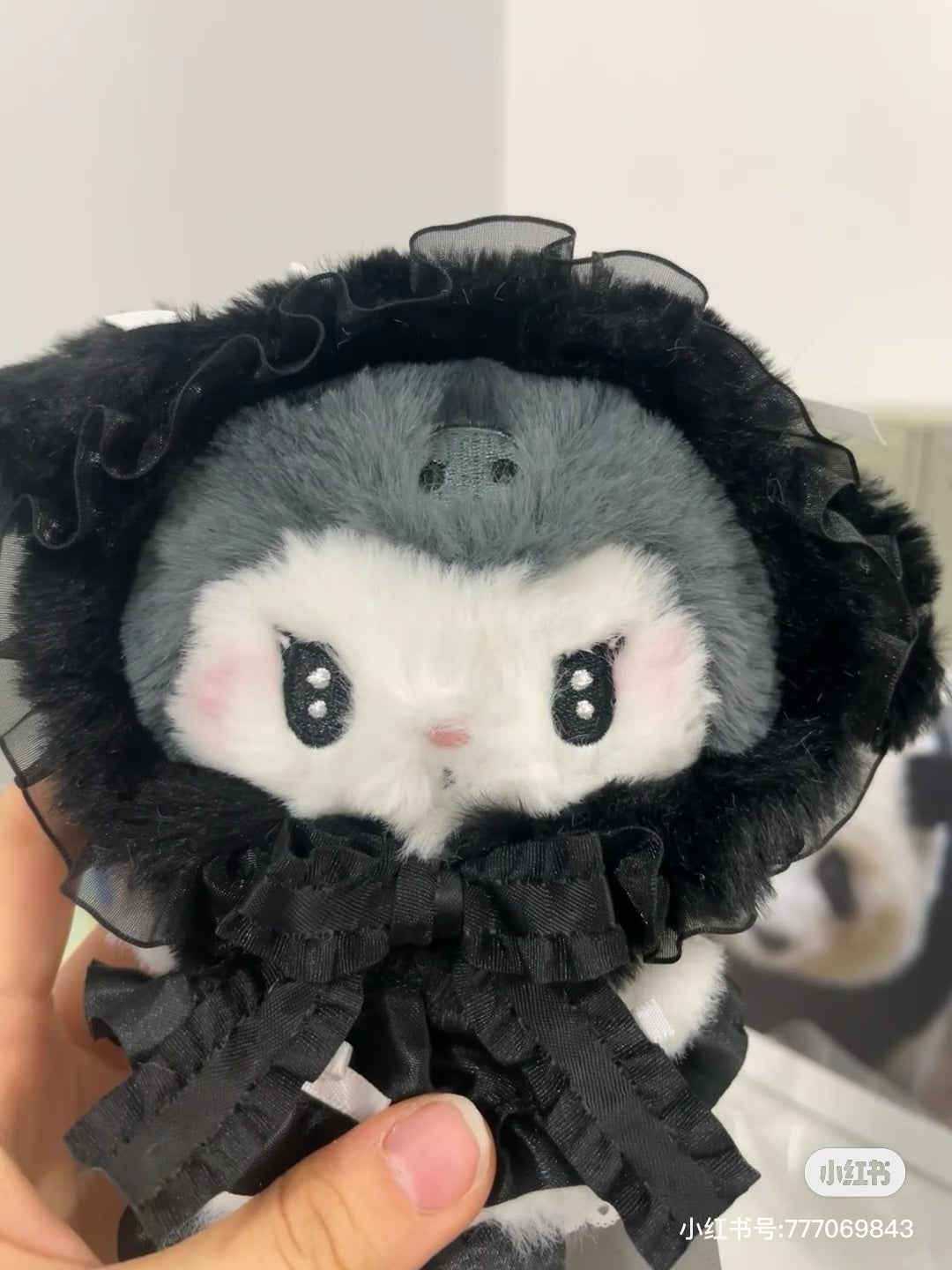 Sanrio｜第三代暗黑地雷限定毛绒挂件｜约15 x 7 x 14 cm